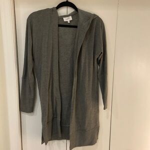 Soma Intimates duster sweater in grey XS - NWOT